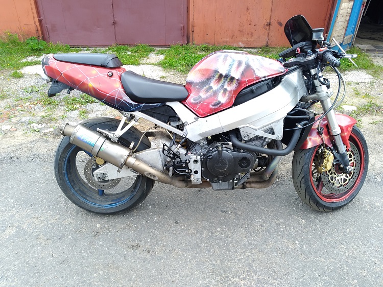 Выкупленный мотоцикл Honda CBR